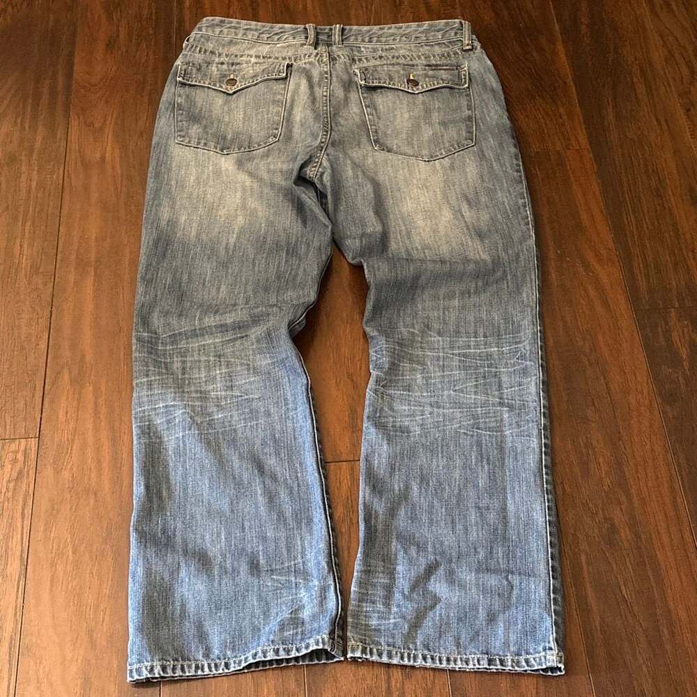 Kenneth Cole New York Mens Medium Wash Denim Jeans Size 36x30